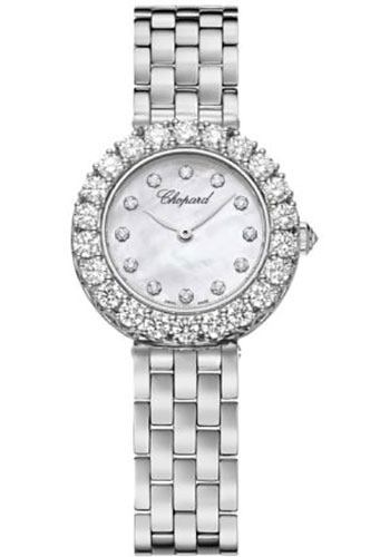 Chopard Watches - L Heure Du Diamant Round - 26mm - White Gold - Style No: 10A178-1606