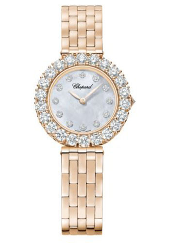 Chopard Watches - L Heure Du Diamant Round - 30mm - Rose Gold - Style No: 10A378-5601