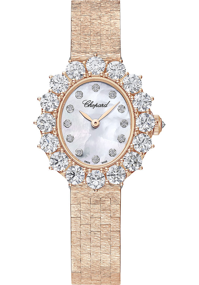 Chopard Watches - L Heure Du Diamant Oval Small - Style No: 10A393-5106