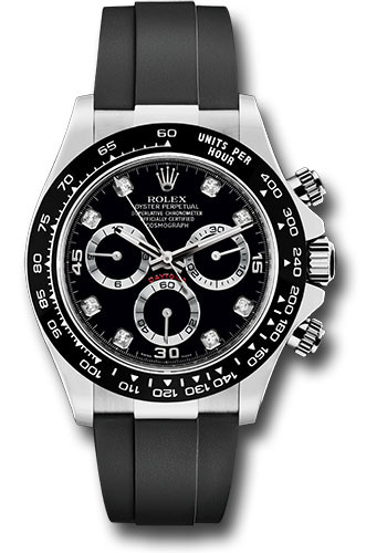 Rolex Watches - Daytona White Gold - Oysterflex Strap - Style No: 116519LN bkdof