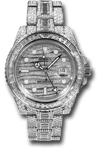rolex with ice