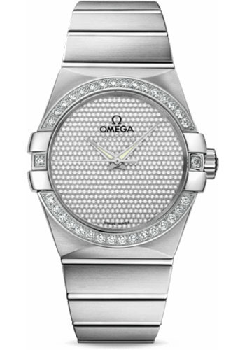Omega Watches - Constellation Co-Axial 38 mm - Brushed White Gold - Style No: 123.55.38.20.99.001