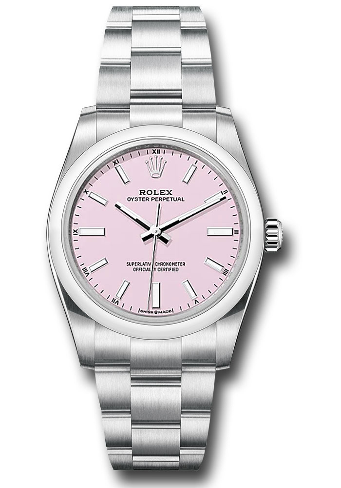 Rolex Watches - Oyster Perpetual 34 Steel - Style No: 124200 pkio