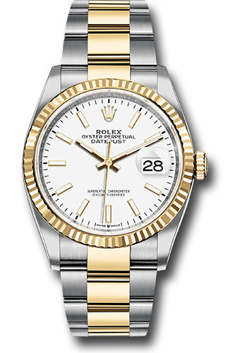 rolex datejust 36mm steel and yellow gold price