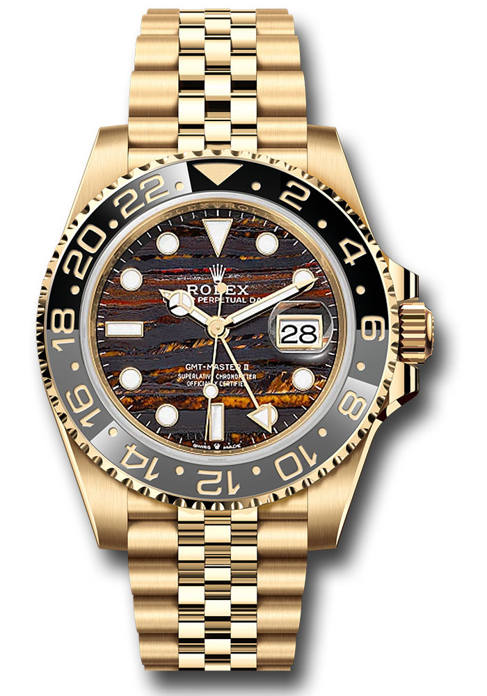 Rolex Watches - GMT-Master II Yellow Gold - Style No: 126718grnr tij