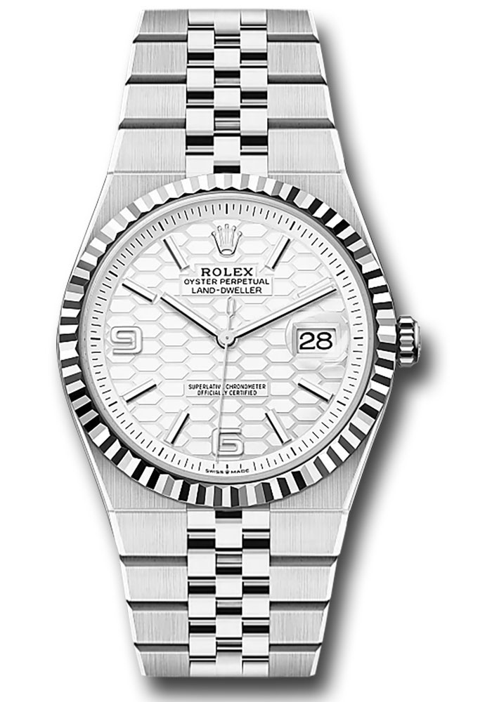 Rolex Watches - Land-Dweller 40 Steel and White Gold - Style No: 127334 whmj