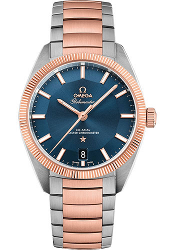 Omega Watches - Constellation Globemaster 39 mm - Steel and Sedna Gold - Style No: 130.20.39.21.03.001