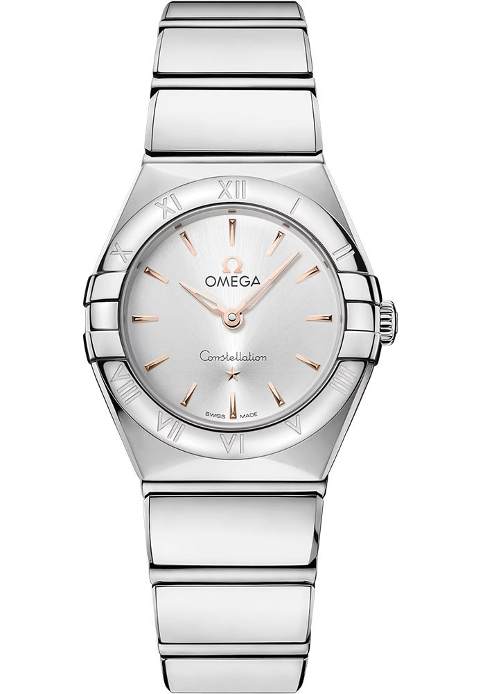 Omega Watches - Constellation Manhattan Quartz 25 mm - Stainless Steel - Style No: 131.10.25.60.02.002