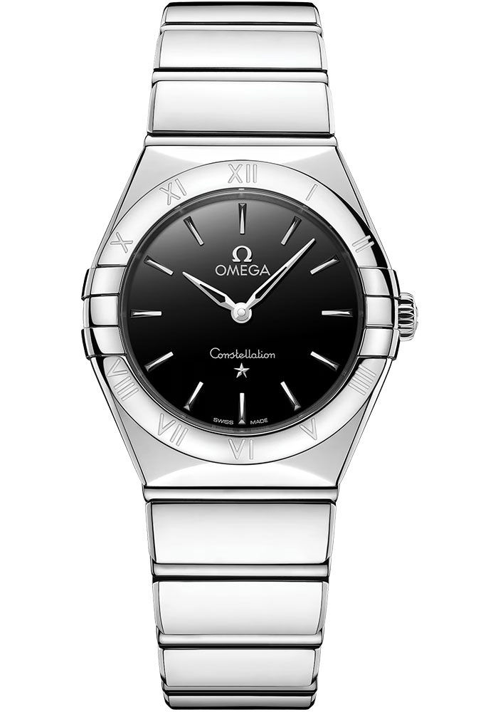 Omega Watches - Constellation Manhattan Quartz 28 mm - Stainless Steel - Style No: 131.10.28.60.01.001