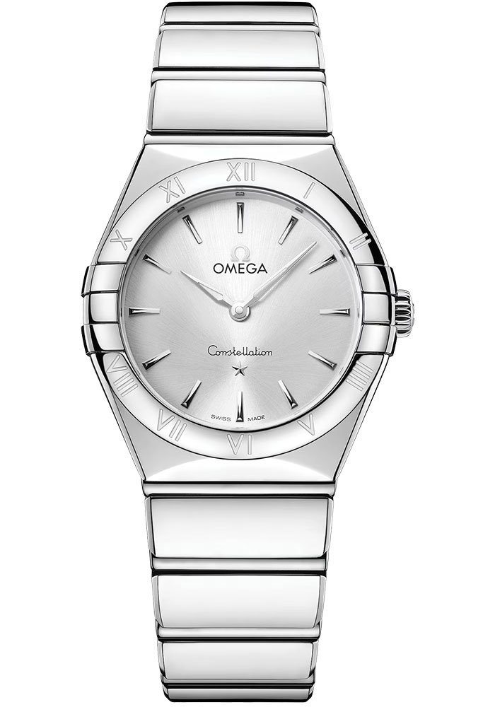 Omega Watches - Constellation Manhattan Quartz 28 mm - Stainless Steel - Style No: 131.10.28.60.02.002