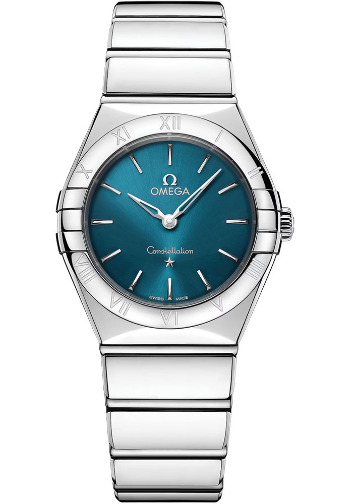 Omega Watches - Constellation Manhattan Quartz 28 mm - Stainless Steel - Style No: 131.10.28.60.03.002