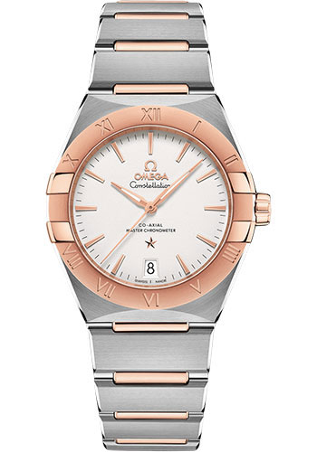 Omega Watches - Constellation Manhattan 36 mm - Steel and Sedna Gold - Style No: 131.20.36.20.02.001