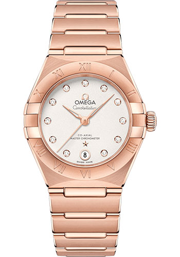 Omega Watches - Constellation Manhattan 29 mm - Sedna Gold - Style No: 131.50.29.20.52.001