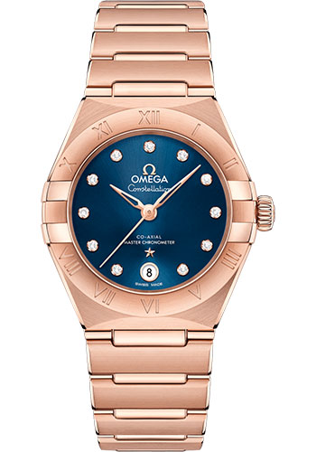 Omega Watches - Constellation Manhattan 29 mm - Sedna Gold - Style No: 131.50.29.20.53.001