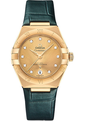 Omega Watches - Constellation Co-Axial 29 mm - Yellow Gold - Style No: 131.53.29.20.58.001