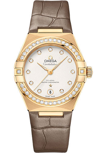 Omega Watches - Constellation Co-Axial 29 mm - Yellow Gold - Style No: 131.58.29.20.52.001