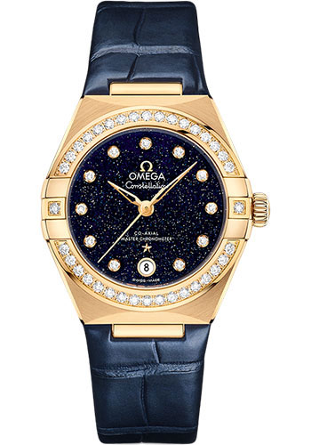 Omega Watches - Constellation Co-Axial 29 mm - Yellow Gold - Style No: 131.58.29.20.53.001