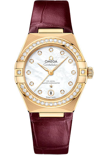 Omega Watches - Constellation Co-Axial 29 mm - Yellow Gold - Style No: 131.58.29.20.55.001