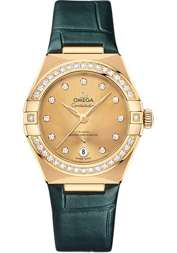 Omega Watches - Constellation Co-Axial 29 mm - Yellow Gold - Style No: 131.58.29.20.58.001