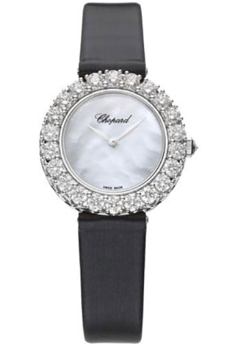Chopard Watches - L Heure Du Diamant Round - 26mm - White Gold - Style No: 13A178-1101