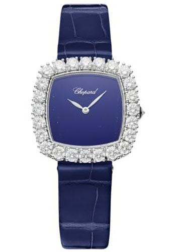 Chopard Watches - L Heure Du Diamant Cushion Small - White Gold - Style No: 13A386-1112