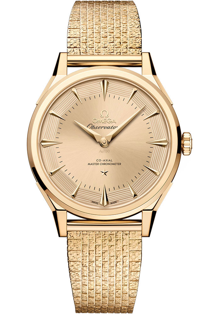 Omega Watches - Constellation Observatory 39.4 mm - Moonshine Gold - Style No: 140.50.39.21.99.001