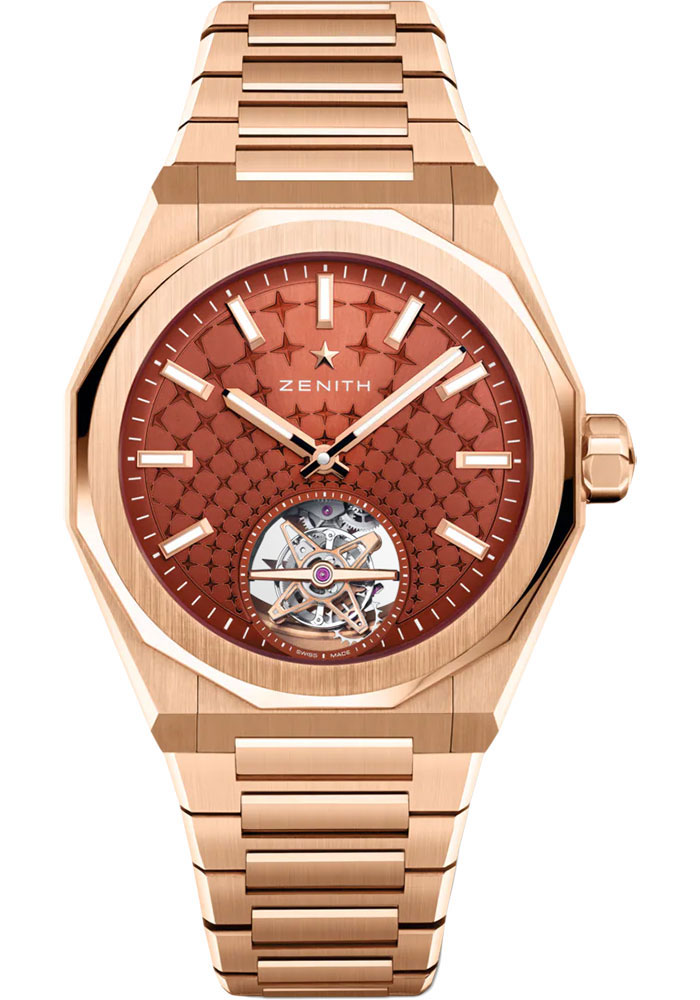 Zenith Watches - Defy Skyline Tourbillon Rose Gold - Bracelet - Style No: 18.9301.3630/67.I001