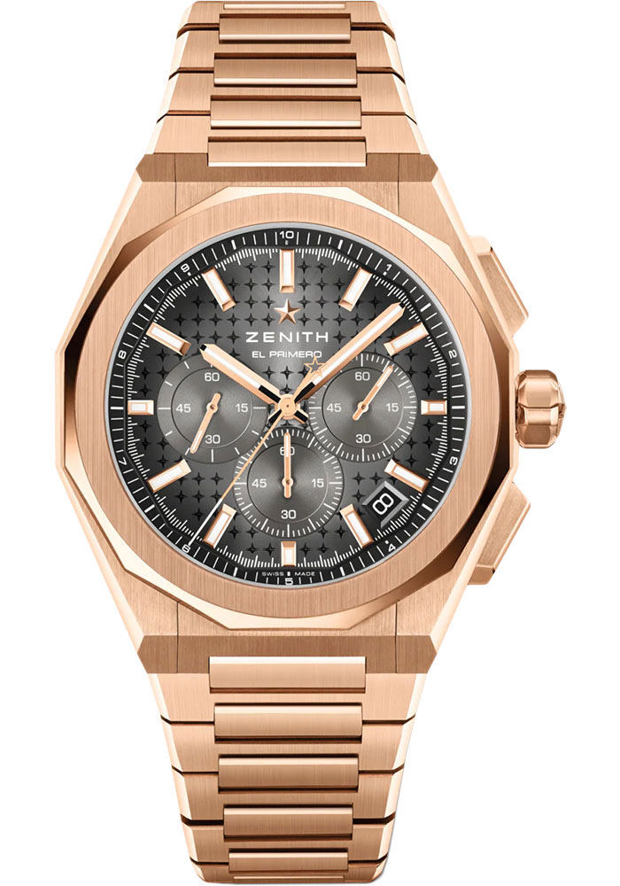 Zenith Watches - Defy Skyline Chronograph Rose Gold - Bracelet - Style No: 18.9500.3600/21.I001