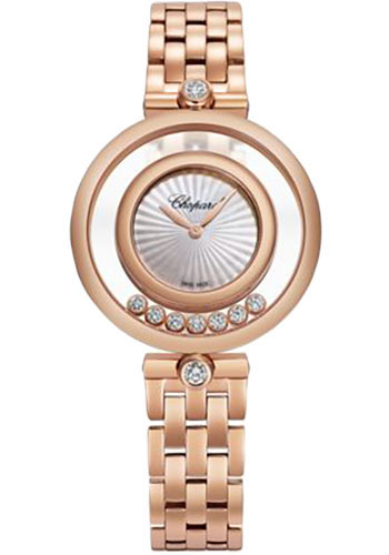 Chopard Watches - Happy Diamonds Icons - 32mm - Rose Gold - Style No: 209426-5002