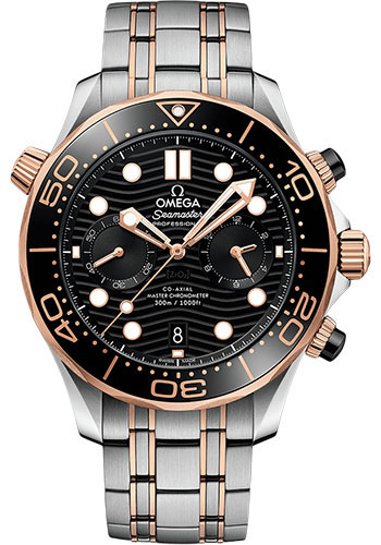 Omega Watches - Seamaster Diver 300M Co-Axial Master 44 mm - Sedna Gold - Style No: 210.20.44.51.01.001