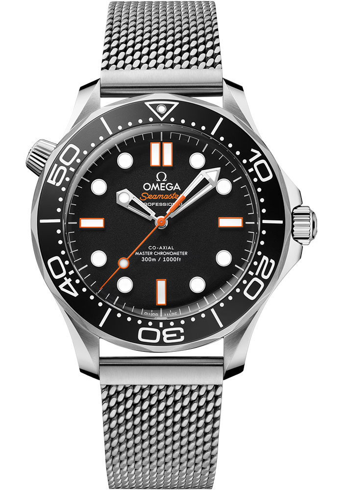 Omega Watches - Seamaster Diver 300M Co-Axial Master 42 mm - Stainless Steel - Style No: 210.30.42.20.01.018
