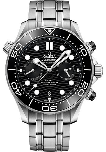 Omega Watches - Seamaster Diver 300M Co-Axial Master 44 mm - Stainless Steel - Style No: 210.30.44.51.01.001