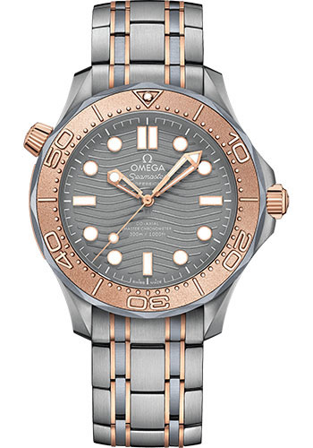 Omega Watches - Seamaster Diver 300M Co-Axial Master 42 mm - Titanium And Tantalum And Sedna Gold - Style No: 210.60.42.20.99.001