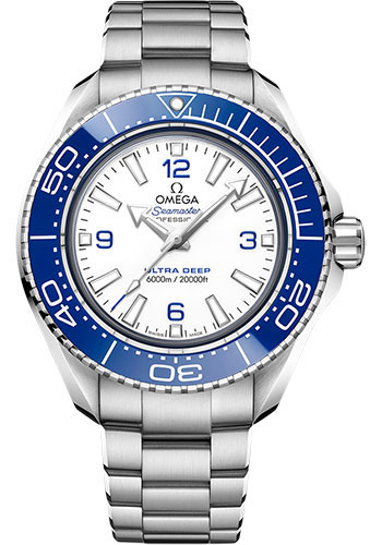 Omega Watches - Seamaster Planet Ocean 6000M Co-Axial Master 45.5 mm - O-Megasteel - Style No: 215.30.46.21.04.001