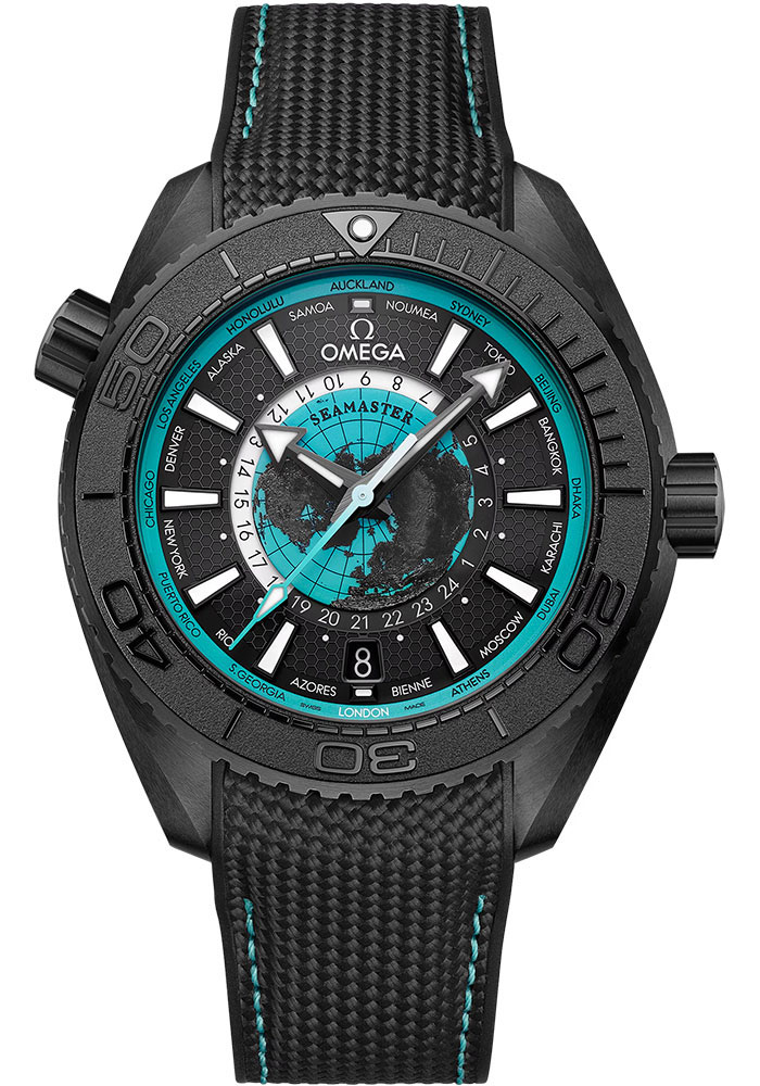 Omega Watches - Seamaster Planet Ocean 600M Co-Axial Master 45.5 mm - Black Ceramic - Style No: 215.92.46.22.01.006