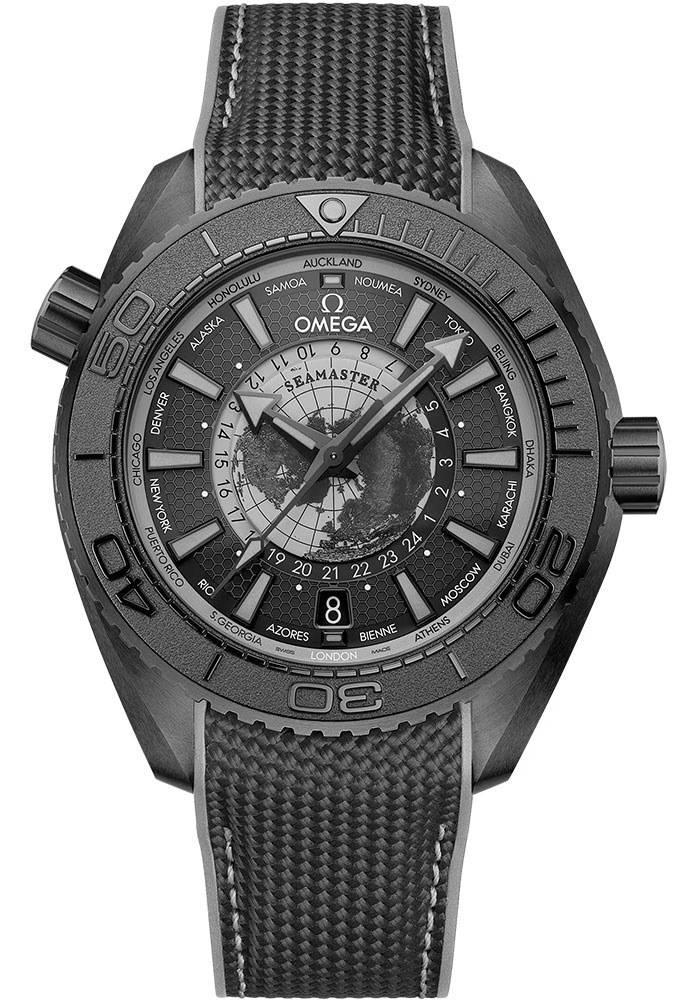 Omega Watches - Seamaster Planet Ocean 600M Co-Axial Master 45.5 mm - Black Ceramic - Style No: 215.92.46.22.01.007
