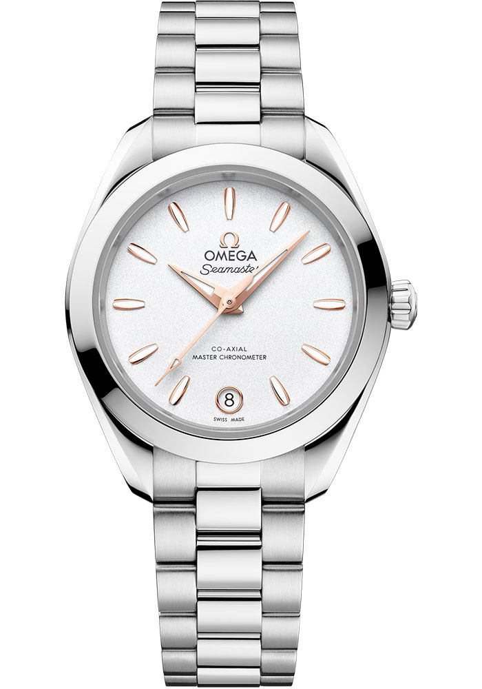 Omega Watches - Seamaster Aqua Terra 150M Co-Axial Master 30 mm - Stainless Steel - Style No: 220.10.30.20.02.001