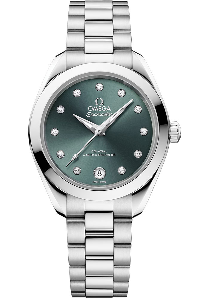 Omega Watches - Seamaster Aqua Terra 150M Master Co-Axial 30 mm - Stainless Steel - Style No: 220.10.30.20.60.001