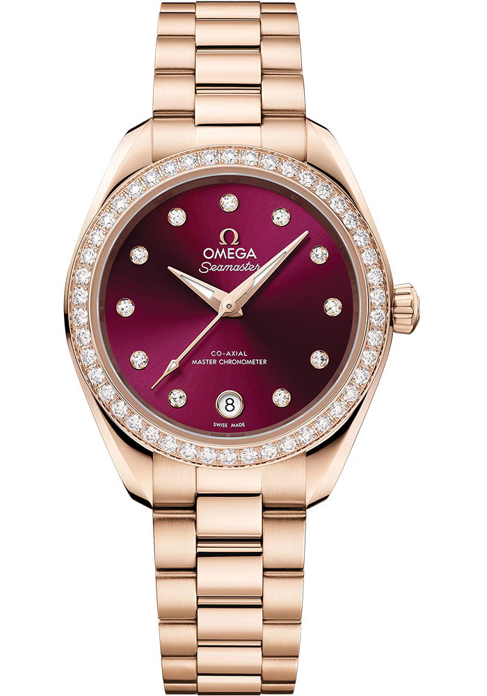 Omega Watches - Seamaster Aqua Terra 150M Master Co-Axial 30 mm - Sedna Gold - Style No: 220.55.30.20.61.001