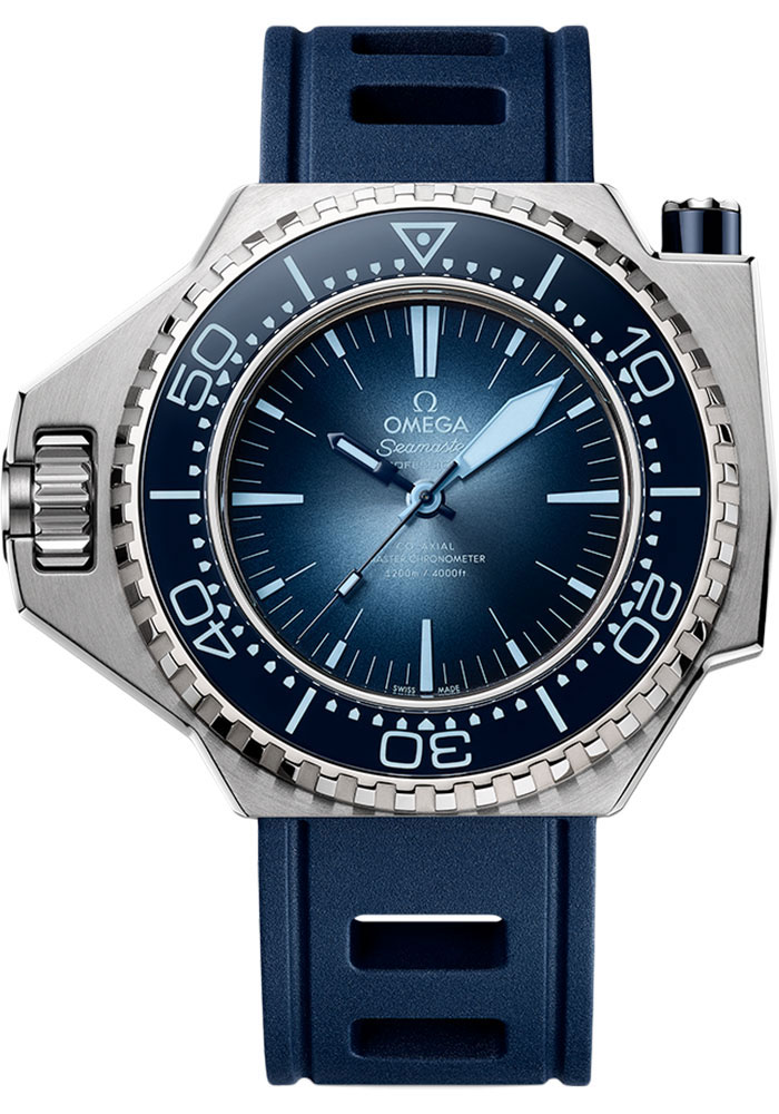 Omega Watches - Seamaster Ploprof 1200M Co-Axial Master O-Megasteel - Style No: 227.32.55.21.03.001