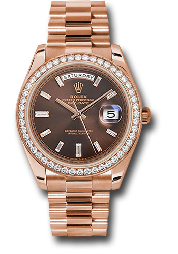 rose gold presidential rolex price