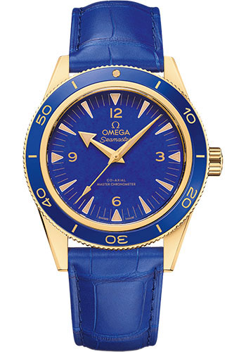 Omega Watches - Seamaster 300 Omega Master Co-Axial 41 mm - Yellow Gold - Style No: 234.63.41.21.99.002
