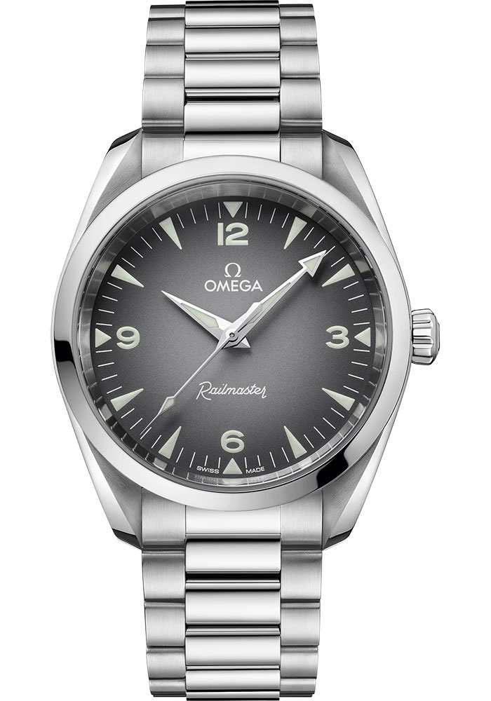 Omega Watches - Seamaster Railmaster 38 mm - Stainless Steel - Style No: 235.10.38.20.06.001
