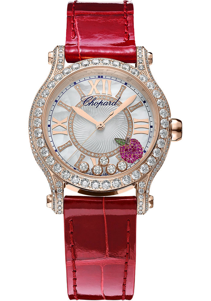 Chopard Watches - Happy Sport Round - 36mm - Rose Gold - Style No: 274891-5024
