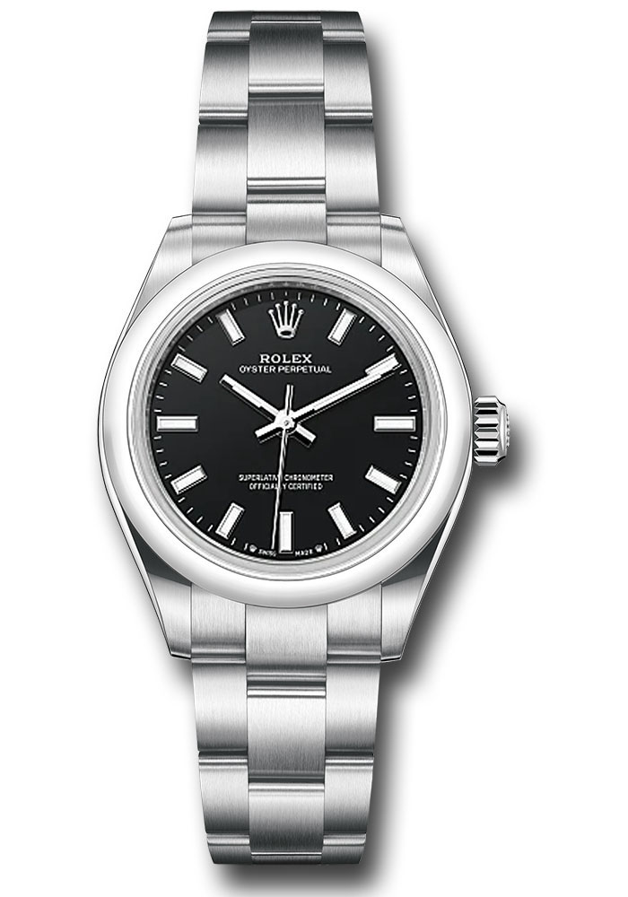 Rolex Watches - Oyster Perpetual 28 Steel - Style No: 276200 bklio