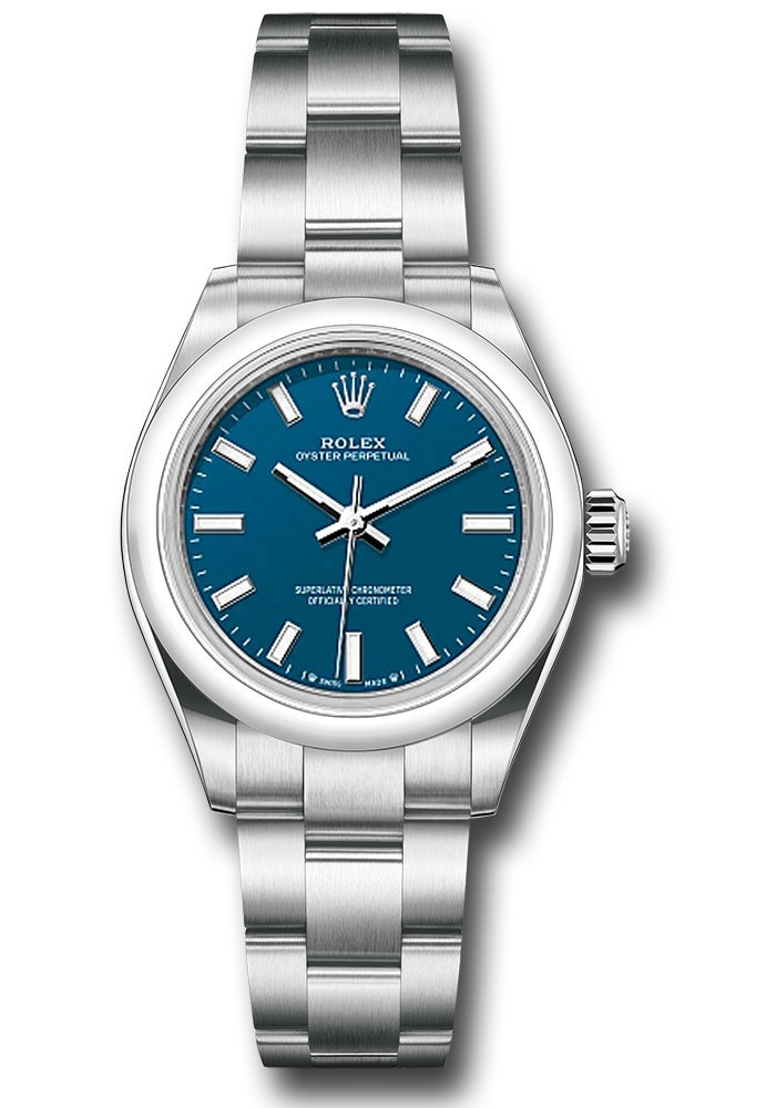 Rolex Watches - Oyster Perpetual 28 Steel - Style No: 276200 blulio