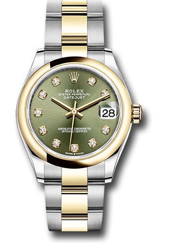 Rolex Watches - Datejust 31 Steel and Yellow Gold - Domed Bezel - Oyster - Style No: 278243 ogdo