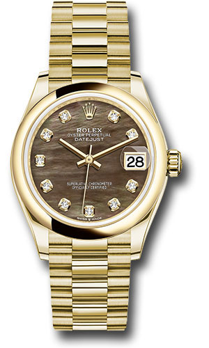 Rolex Datejust 31 Yellow Gold - Domed 