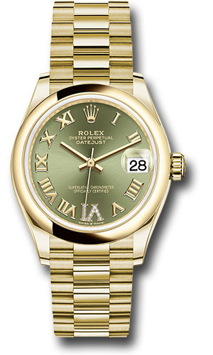 Rolex Watches - Datejust 31 Yellow Gold - Domed Bezel - President - Style No: 278248 ogdr6p