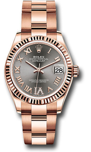 Rolex Watches - Datejust 31 Everose Gold - Fluted Bezel - Oyster - Style No: 278275 dkrhdr6o